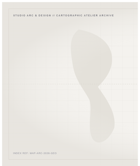 Studio Arc & Design global atelier cartographic map